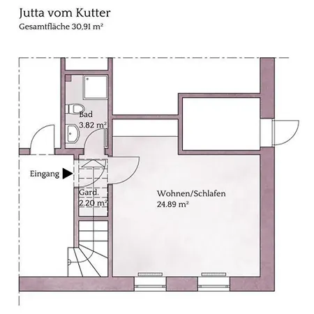 Apartment Jutta Vom Kutter Wulfen auf Fehmarn